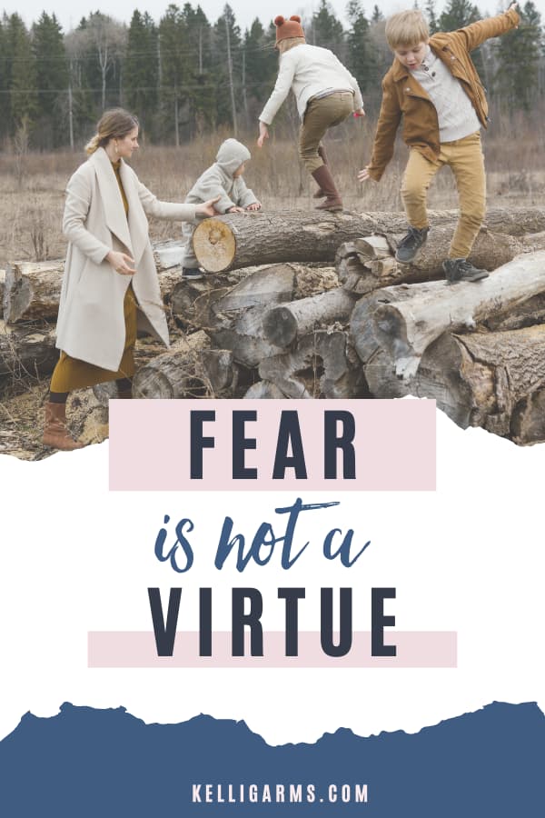 Fear is not a virtue