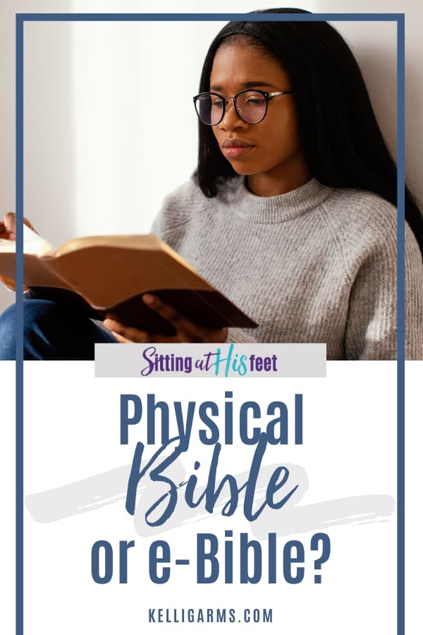 Physical Bible or e-Bible?