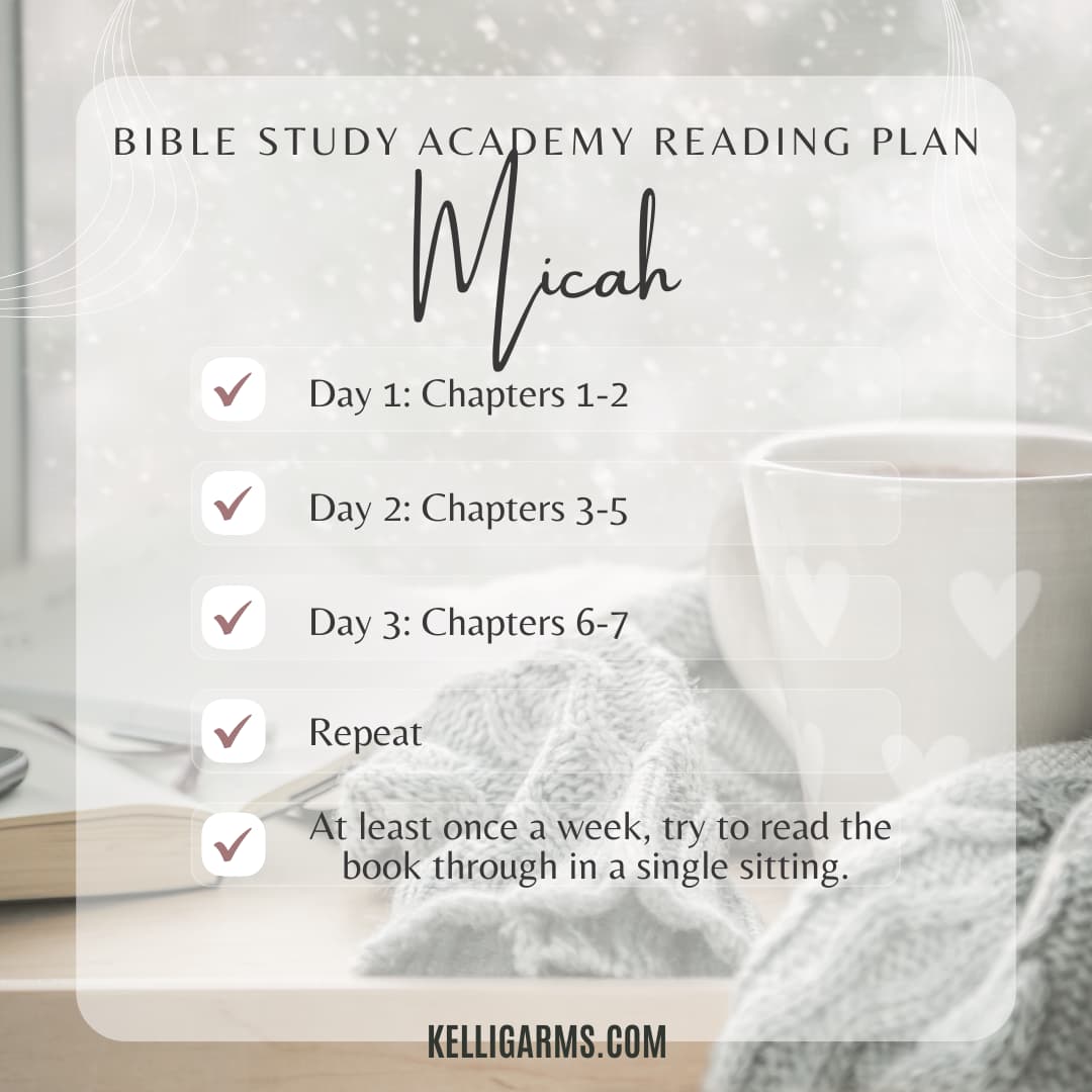 Micah Reading Plan