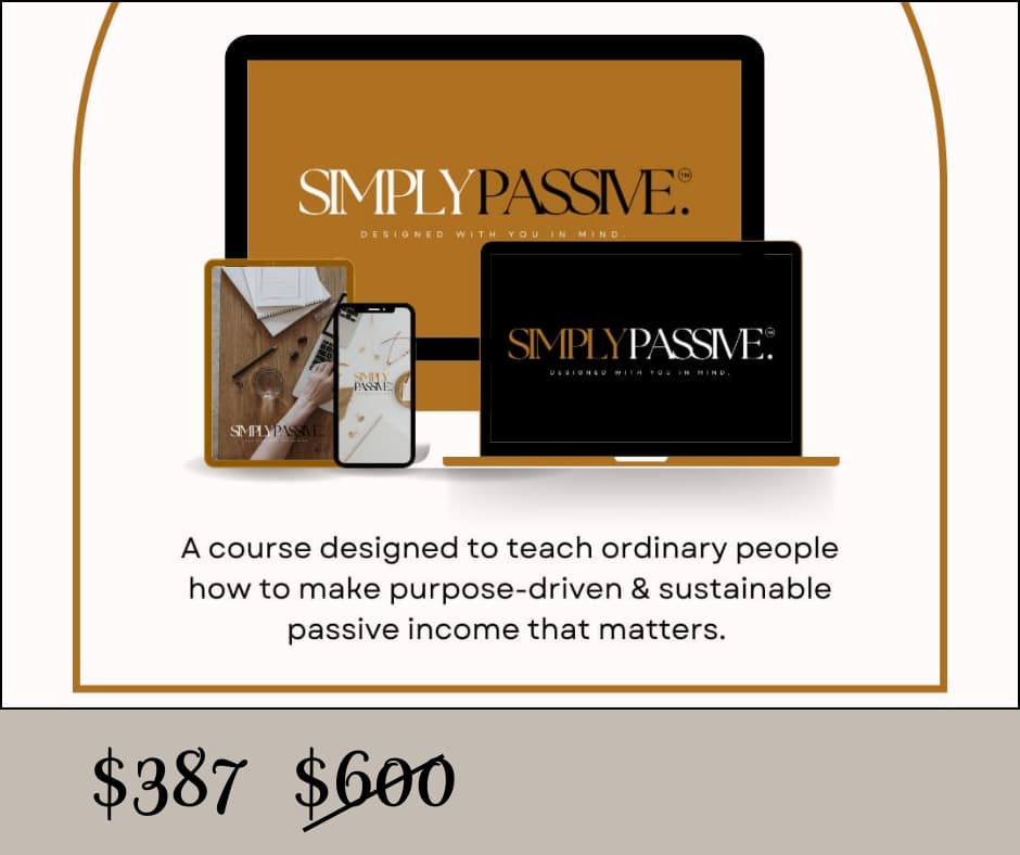 Simply Passive Digital Marketing Course