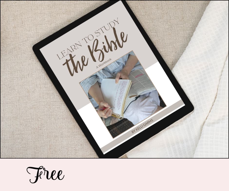 Bible Study Workbook