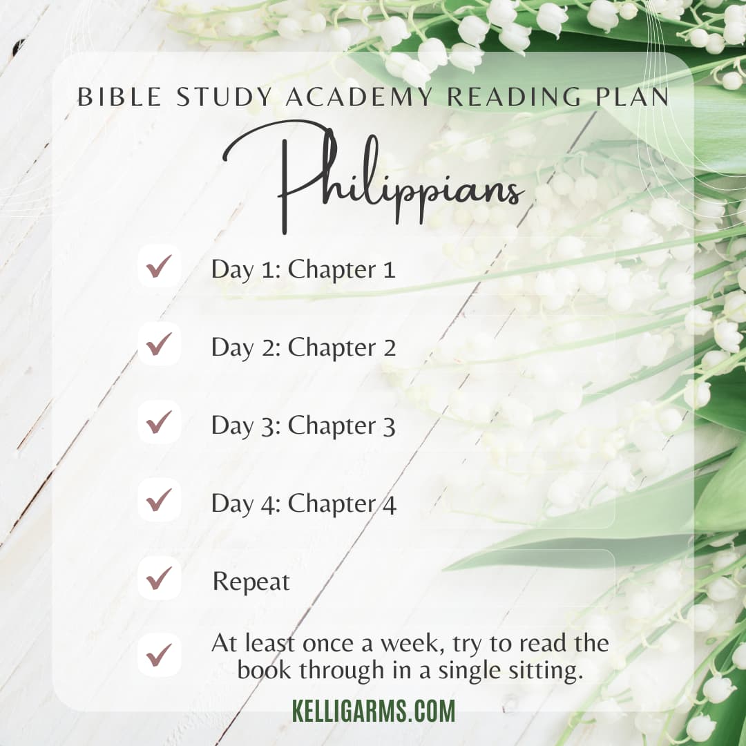 Philippians Reading Plan